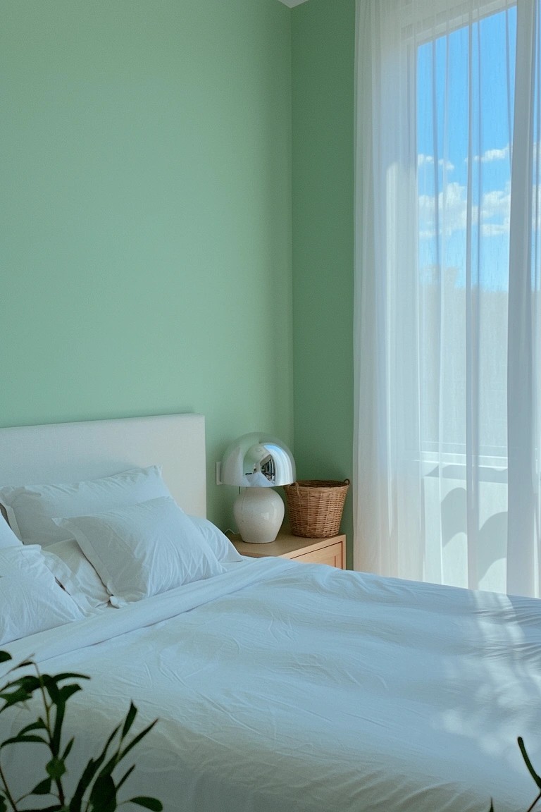Pale Sage Green Walls