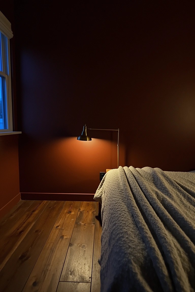 Deep Terracotta Walls