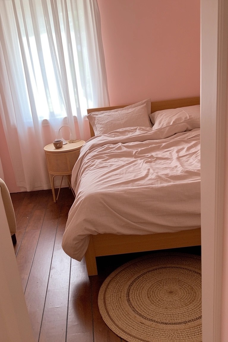 Soft Blush Pink Walls