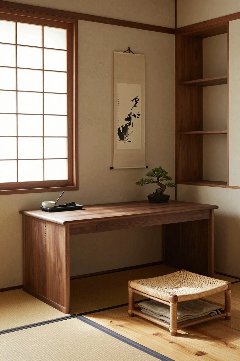 Low Desk for Grounded Focus